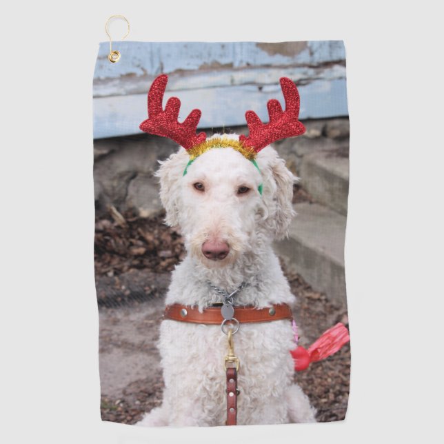 Toalla De Golf Navidades Ollie (Anverso)