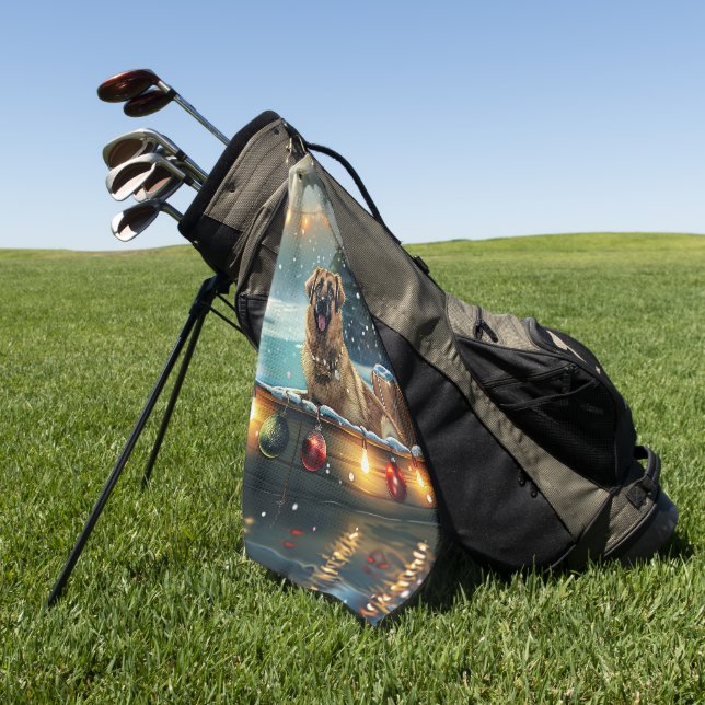 Toalla De Golf Navidades Pastores de Anatolia (Verde)