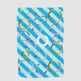 Toalla De Golf Navidades personalizados de vacaciones 🎄 cuatro f