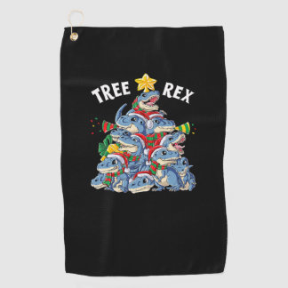 Toalla De Golf Navidades Rex Pajamas Xmas Santa Hat