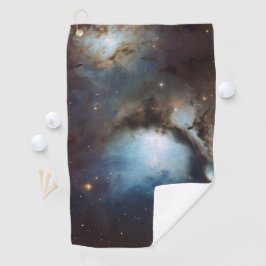 Toalla De Golf Nebulosa orión Astronomía azul beige cosmos estrel