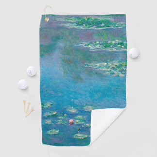 Toalla De Golf Nenúfares por Claude Monet Pintura de Arte Fino
