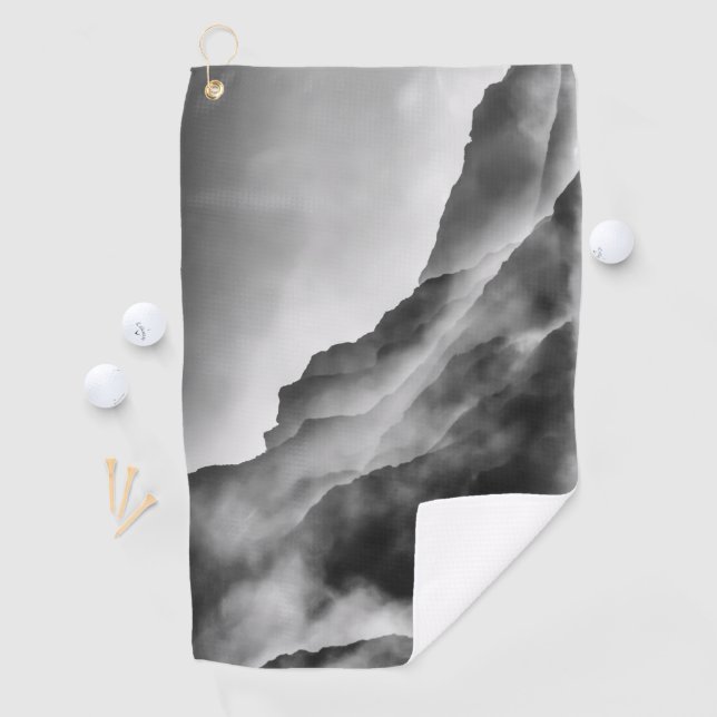 Toalla De Golf Niebla sobre las rocas (In situ)