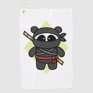 Toalla De Golf Ninja Panda por Amanda Roos