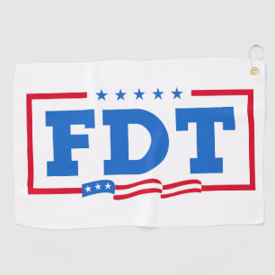 Toalla De Golf No a Trump, divertido anti-Trump con el FDT