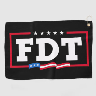 Toalla De Golf No a Trump, divertido anti-Trump con el FDT