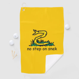 Toalla De Golf No pisar a la serpiente memes parodia de Gadsden S