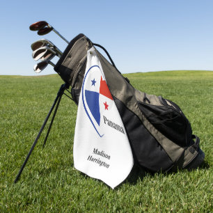 Toalla De Golf Nombre personalizado Amor Panamá