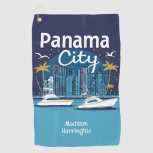 Toalla De Golf Nombre personalizado Ciudad de Panamá