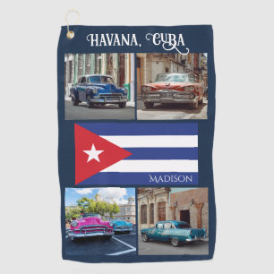 Toalla De Golf Nombre personalizado Cuba