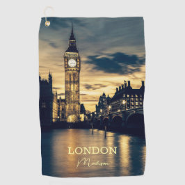 Toalla De Golf Nombre personalizado Londres