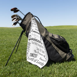 Toalla De Golf Nombres cristianos de Jesús