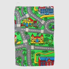 Toalla De Golf Nostalgia de los años 90, alfombra de pista Nostal