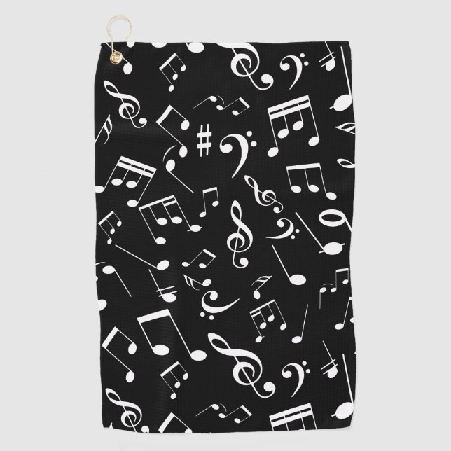 Toalla De Golf Notas musicales 2 (Anverso)