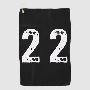 Toalla De Golf Número deportivo 22