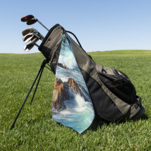 Toalla De Golf Olas del Océano Pacífico