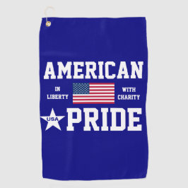 Toalla De Golf Orgullo Americano    
