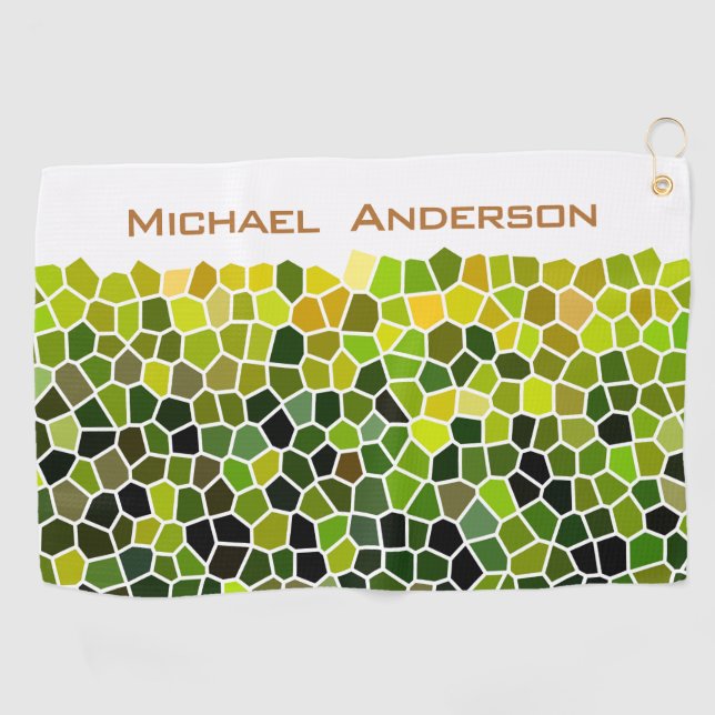 Toalla De Golf Otoño Temprano - Personalizado (Horizontal)