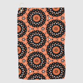 Toalla De Golf Otoño Westie Floral