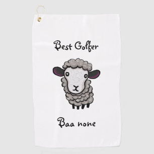 Toalla De Golf ovejas lindas