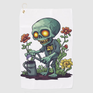 Toalla De Golf Padre de planta zombie