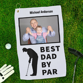 Toalla De Golf Padre Golfista Funny Mejor Papá Por Personalizado 