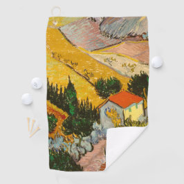 Toalla De Golf Paisaje con House y PloughmaVincent van Gogh