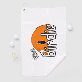 Toalla De Golf Pajarito sabio