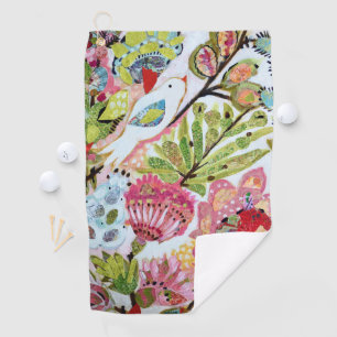 Toalla De Golf Pájaros de papel II