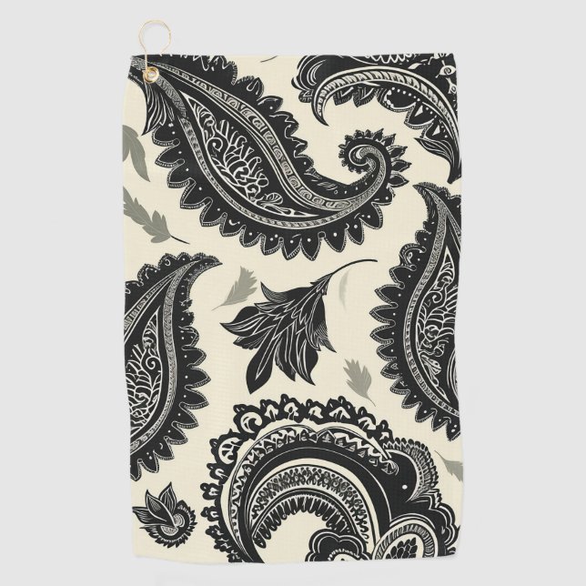 Toalla De Golf Palacios de Paisley (Anverso)