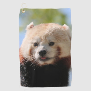Toalla De Golf Panda rojo