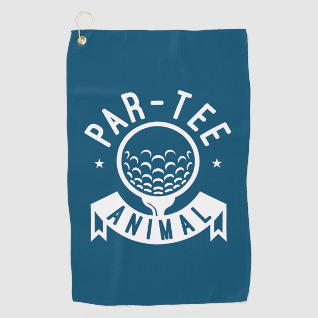 Toalla De Golf Par-Tee Animal (Anverso)