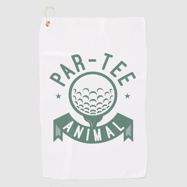Toalla De Golf Par-Tee Animal (Anverso)