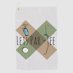 Toalla De Golf Par Tee Funny Golf Humor