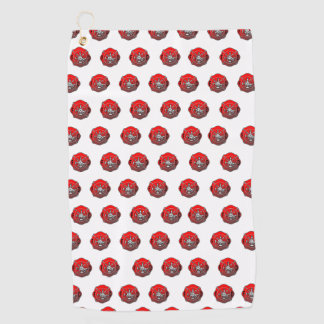 toalla de golf para bomberos Cruz maltesa