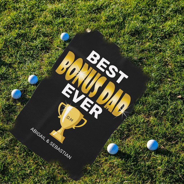 Toalla de Golf para el Mejor Padre Adicional (Subido por el creador)