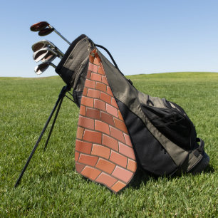 Toalla De Golf pared de ladrillo