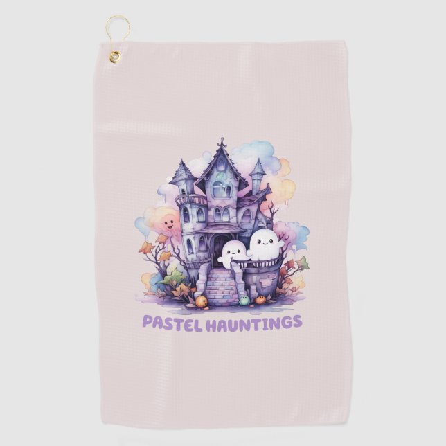 Toalla De Golf Pastel Hauntings (Anverso)
