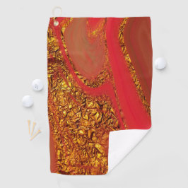 Toalla De Golf patrón abstracto.