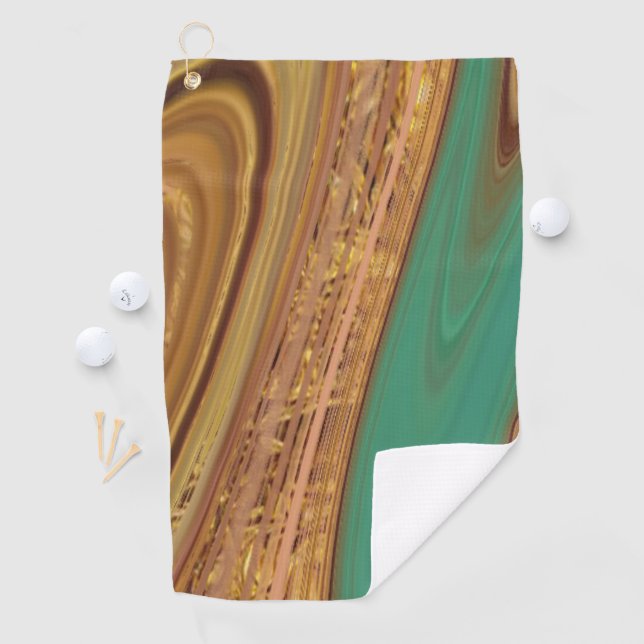 Toalla De Golf patrón abstracto. (In situ)