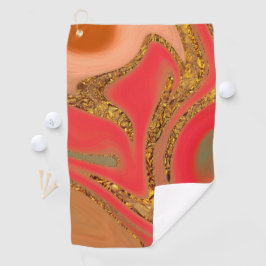 Toalla De Golf patrón abstracto.