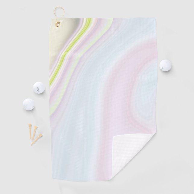 Toalla De Golf patrón abstracto. (In situ)