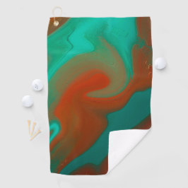 Toalla De Golf patrón abstracto.