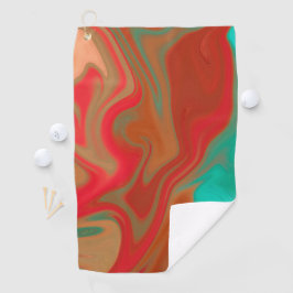 Toalla De Golf patrón abstracto.