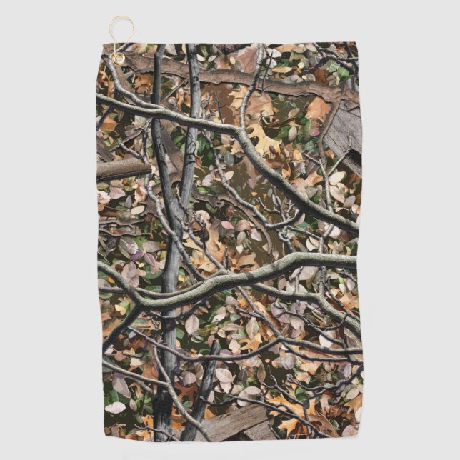 Toalla De Golf Patrón de camuflaje de caza 9 (Anverso)