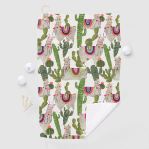 Toalla De Golf Patrón de colección de Llamarama