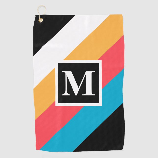 Toalla De Golf Patrón de cosecha (Anverso)