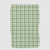Patrón de cuadros verde blanco
