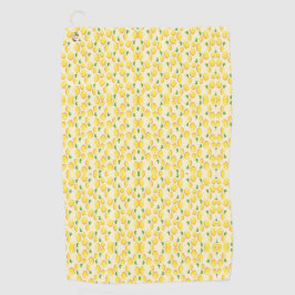 Toalla De Golf Patrón de limón amarillo
