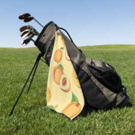 Toalla De Golf Patrón de Melocotón 7
